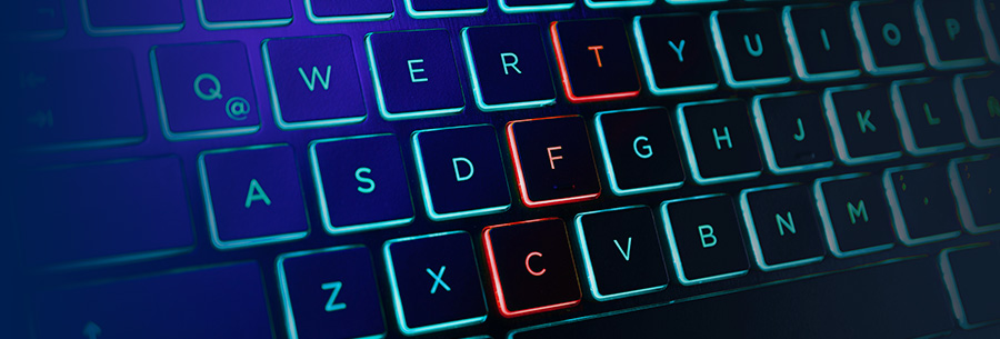 flame tree cyber keyboard